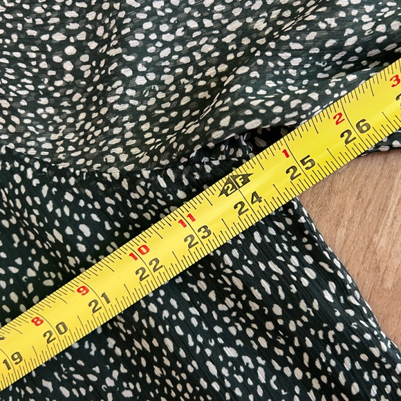 Joie XXL artic animal balloon sleeve dress fully lined sheer sleeve - Picture 12 of 16